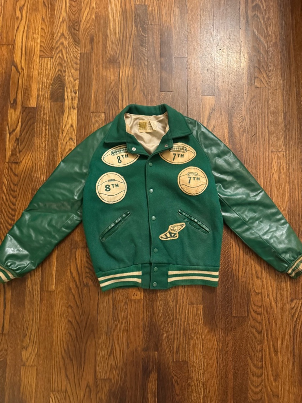 Vintage Howe varsity letterman’s jacket size 36